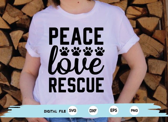 peace love rescue SVG md faruk hossain 