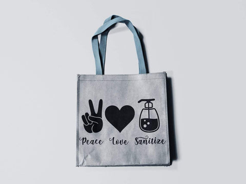 Peace Love Sanitize svg, Quarantine svg, stay home, Bathroom svg, Nurse svg, epidemy awareness, staycation SVG CutLeafSvg 