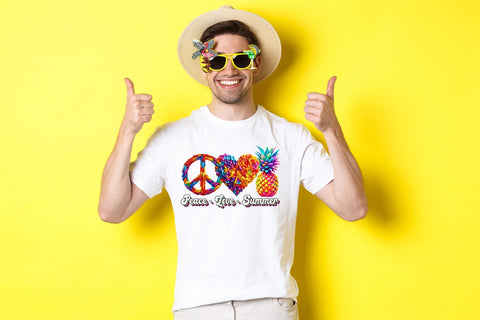 Peace Love Summer PNG Sublimation Design Sublimation CraftLabSVG 