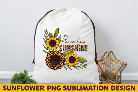 Peace love sunshine Sublimation Rupkotha 