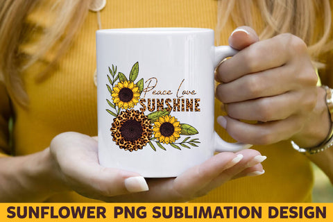 Peace love sunshine Sublimation Rupkotha 