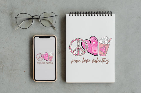 Peace Love Valentines Sublimation Sublimation Jagonath Roy 