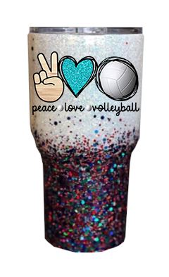 Peace Love Volleyball BUNDLE Sublimation Waterslide Sublimation Sweet Tees 