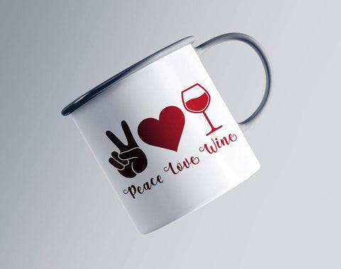 Peace Love Wine svg, wine svg, wine quotes svg, wine glass svg, drinking svg, wine sayings svg, Mom life svg, funny mom svg, sarcastic svg SVG CutLeafSvg 