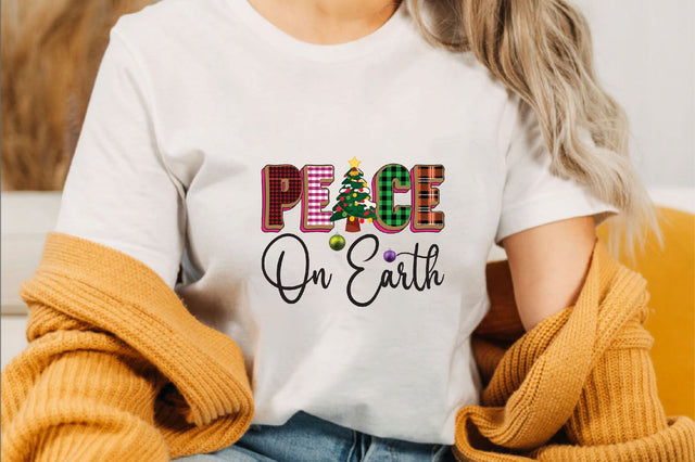 peace on earth Sublimation SVGArt 
