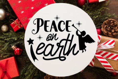 Peace On Earth SVG Angelina750 