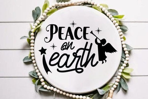 Peace On Earth SVG Angelina750 