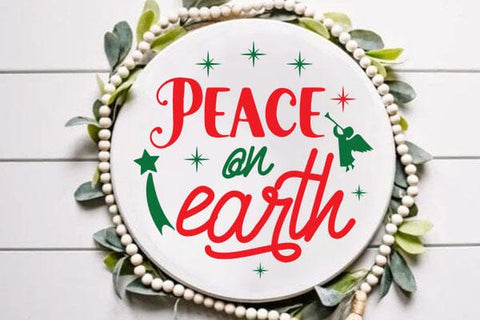 Peace On Earth SVG Angelina750 