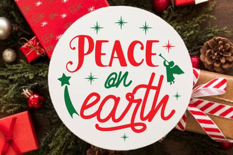 Peace On Earth SVG Angelina750 