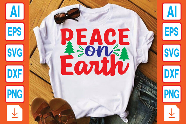 Peace on Earth SVG Craftlabsvg24 