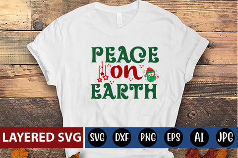 peace on earth SVG CUT FILE SVG Blessedprint 