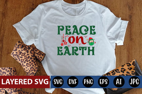 peace on earth SVG CUT FILE SVG Blessedprint 