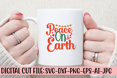 Peace On Earth SVG Cut File SVG Syaman 