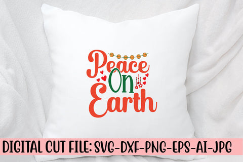 Peace On Earth SVG Cut File SVG Syaman 