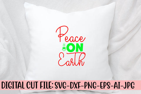 Peace On Earth SVG Cut File SVG Syaman 