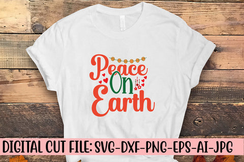 Peace On Earth SVG Cut File SVG Syaman 