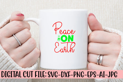 Peace On Earth SVG Cut File SVG Syaman 