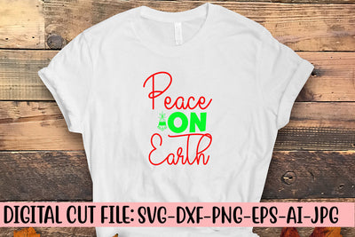 Peace On Earth SVG Cut File SVG Syaman 