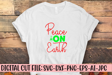 Peace On Earth SVG Cut File SVG Syaman 
