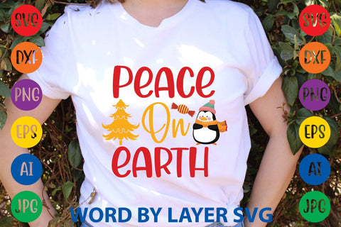 Peace On Earth SVG DESIGN SVG Rafiqul20606 