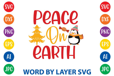 Peace On Earth SVG DESIGN SVG Rafiqul20606 