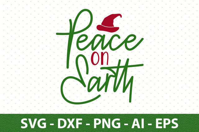 Peace on Earth svg SVG orpitasn 