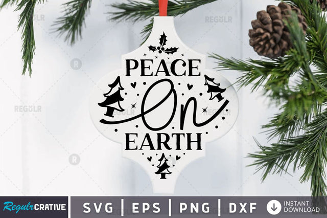 Peace on earth SVG SVG Regulrcrative 