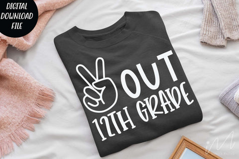 Peace out 12 grade svg SVG Isabella Machell 