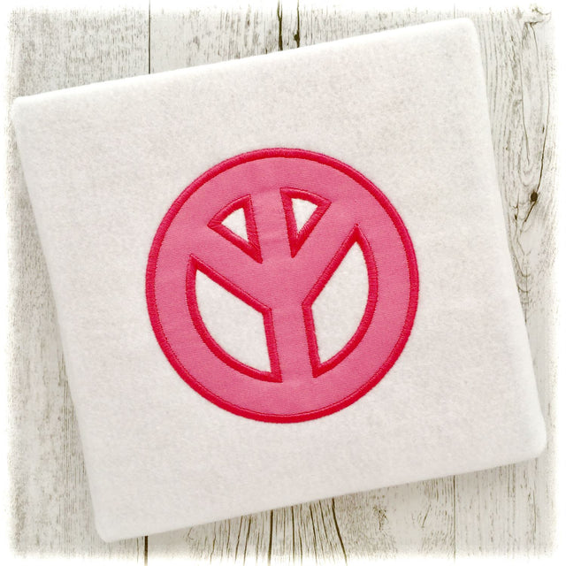 Peace Sign Applique Designs Hippie Machine PES Symbol - Peace Applique - 14 Sizes - Instant Download Embroidery/Applique My Sew Cute Boutique 