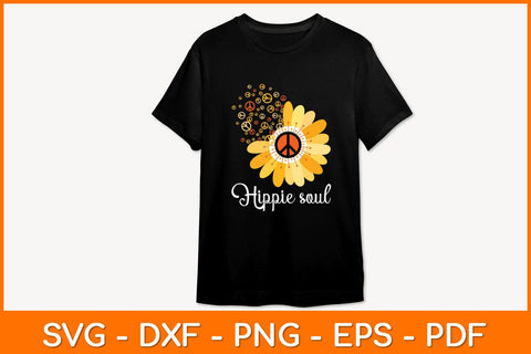 Peace Sign Hippie Soul Svg Design SVG artprintfile 