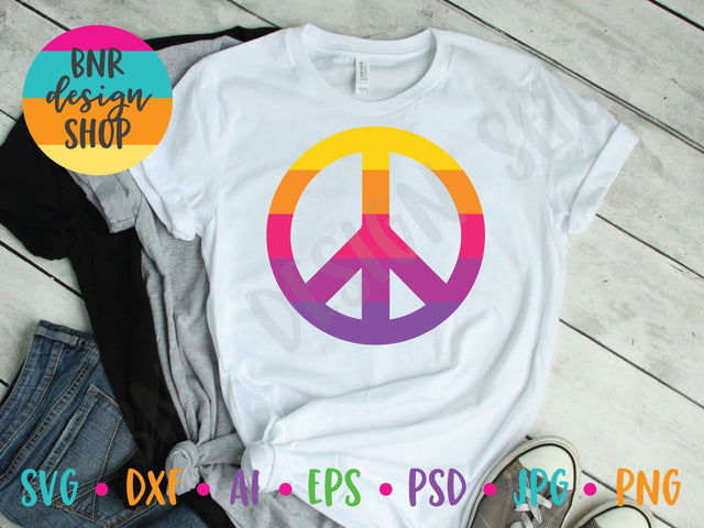 Peace Sign SVG SVG BNRDesignShop 