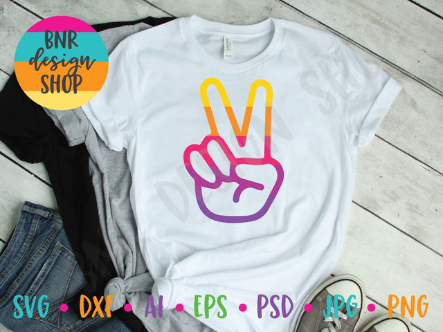 Peace Sign SVG SVG BNRDesignShop 