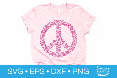 Peace Sign Symbol SVG SVG SavanasDesign 