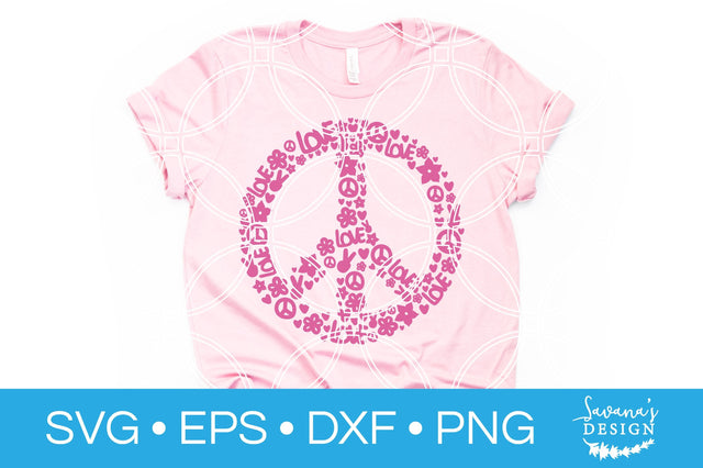 Peace Sign Symbol SVG SVG SavanasDesign 