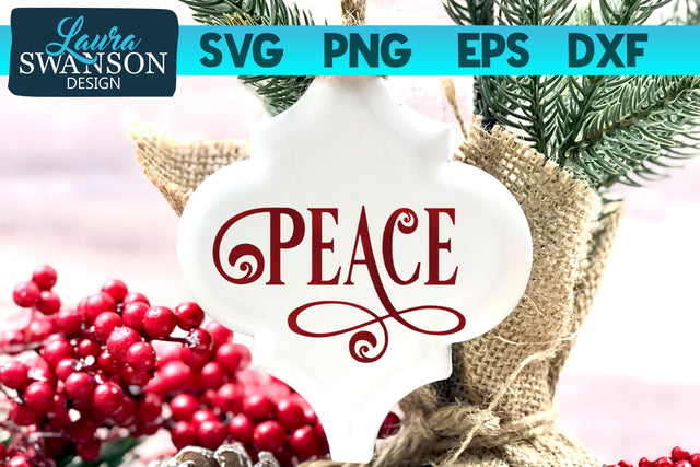 Peace SVG Cut File SVG Laura Swanson Design 