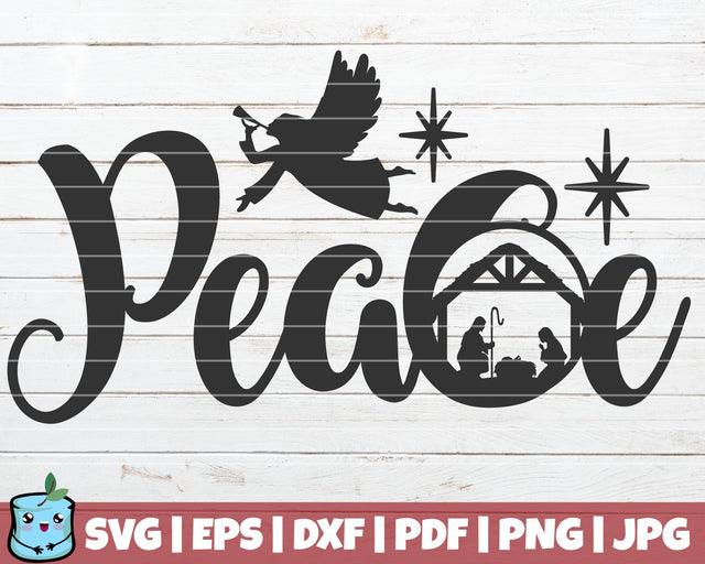 Peace SVG MintyMarshmallows 