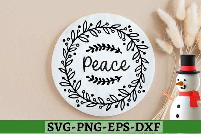 Peace SVG, Peace SVG DESIGNISTIC 