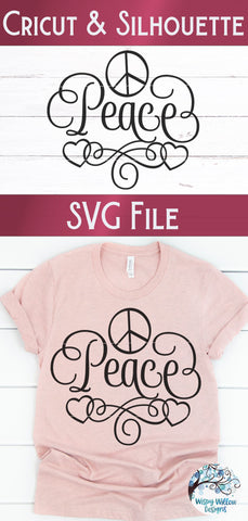 Peace SVG SVG Wispy Willow Designs 