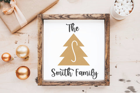 Peace Trees - A Decorative Christmas Font Font KA Designs 