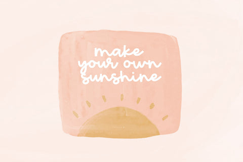 Peach Market - Handwritten Script Font Font KA Designs 