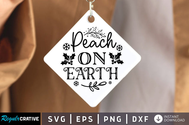 Peach on earth SVG Design SVG Regulrcrative 