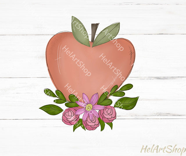 Peach PNG | Sublimation PNG Sublimation _HelArtShop_ 