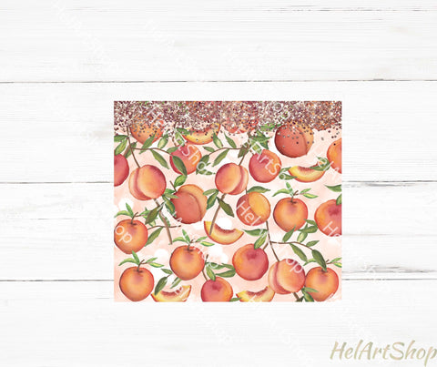 Peach SKINNY TUMBLER Png, Sublimation Png Sublimation _HelArtShop_ 