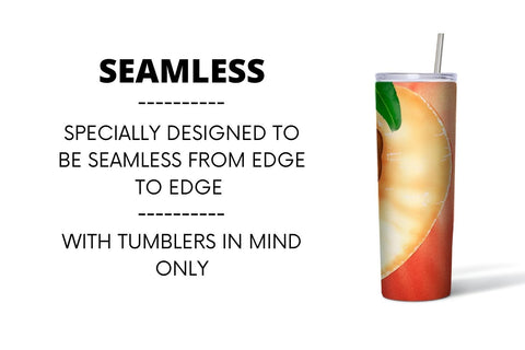 Peach Tumbler Sublimation Sublimation SvgOcean 