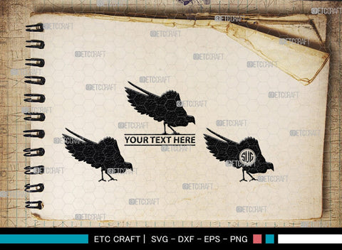 Peacock Monogram, Peacock Silhouette, Peacock SVG, Peacock Bird Svg, Peacock Feathe Svg, Birds Svg, SB00300 SVG ETC Craft 