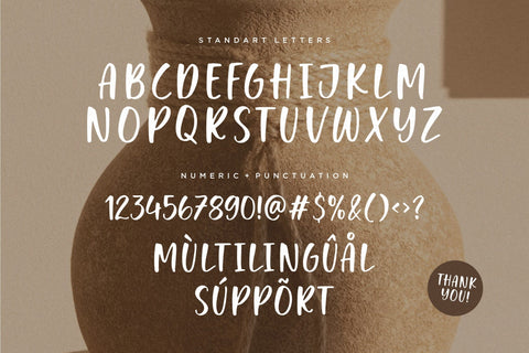 Peanut Crumble a Handwritten Font Font Balpirick 