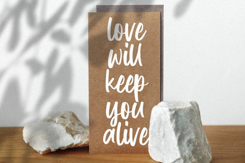 Peanut Toast Handbrushed Font Font Letterative 