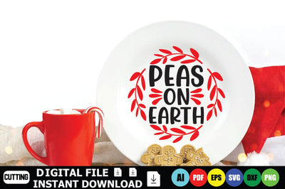Peas On Earth SVG Shahin alam 