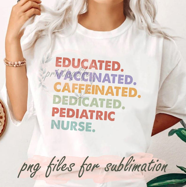 Pediatric nurse sublimation, Retro pediatric nurse PNG, pediatric nursing png, peds nurse png, digital design download Sublimation PrintingLife 