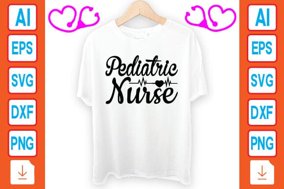Pediatric Nurse SVG Craftlabsvg24 